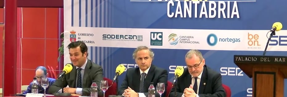 Iñigo Losada en el foro SER Cantabria: “El sector financiero y empresarial se está convirtiendo en un tractor fundamental en la lucha del cambio climático”