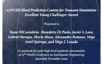 Investigadores de IHCantabria, galardonados con el premio ‘Excellent Young Challenger’