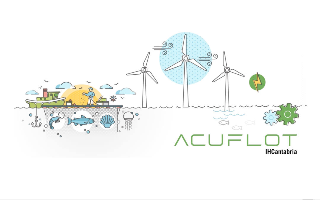 IHCantabria finaliza el proyecto ACUFLOT en el que se ha analizado la oportunidad de las aguas españolas para la explotación conjunta de la acuicultura y la energía eólica flotante