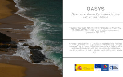 IHCantabria comienza el proyecto OASYS, cuyo objetivo es generar un ecosistema de conocimiento a través del desarrollo de un modelo de simulación profesional de plataformas eólicas flotantes.