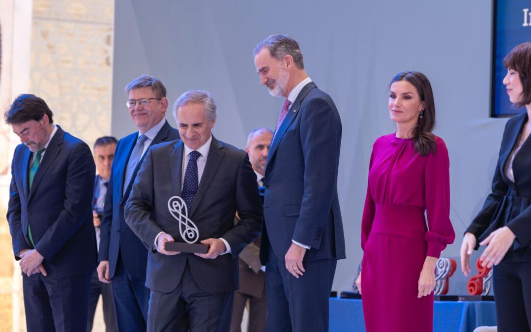 Íñigo Losada received the Leonardo Torres Quevedo National Research Award in Alicante