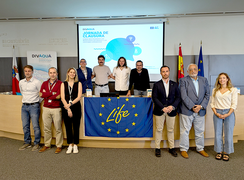 IHCantabria celebrates the closing day of LIFE DIVAQUA project