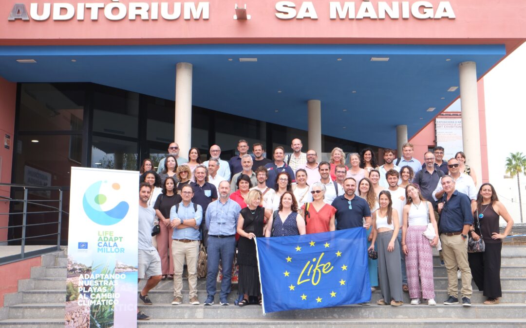 IHCantabria participated in the workshop on climate change risk assessment on urban beaches of the LIFE AdaptCalaMillor project.