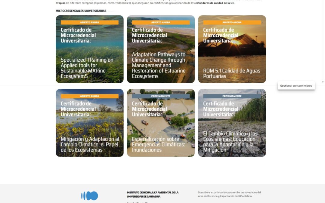 IHCantabria lanza una nueva edición de Microcredenciales universitarias a través de la UC